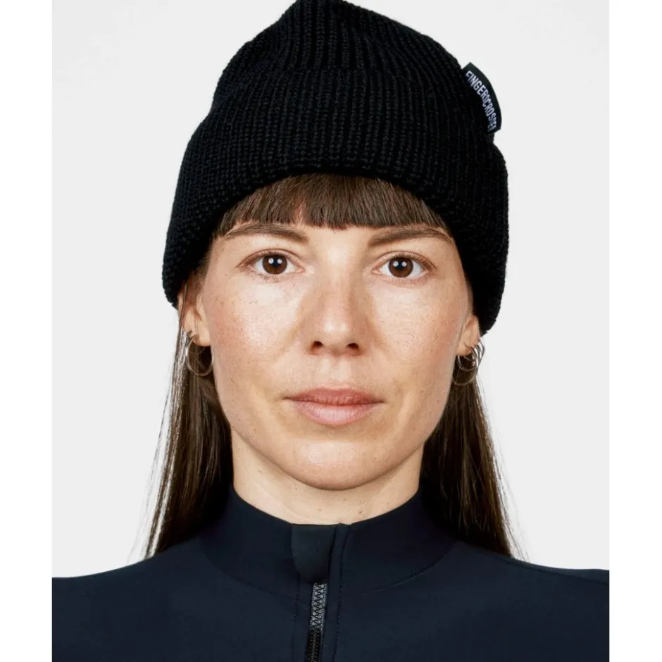 Mutsen|Mutsen < FINGERSCROSSED Casual Muts - Zwart