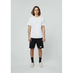 Broeken & Rokken < FINGERSCROSSED Classic Shorts - Logo - Zwart