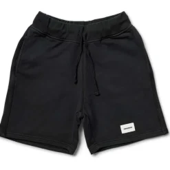 Broeken & Rokken < FINGERSCROSSED Classic Shorts - Logo - Zwart