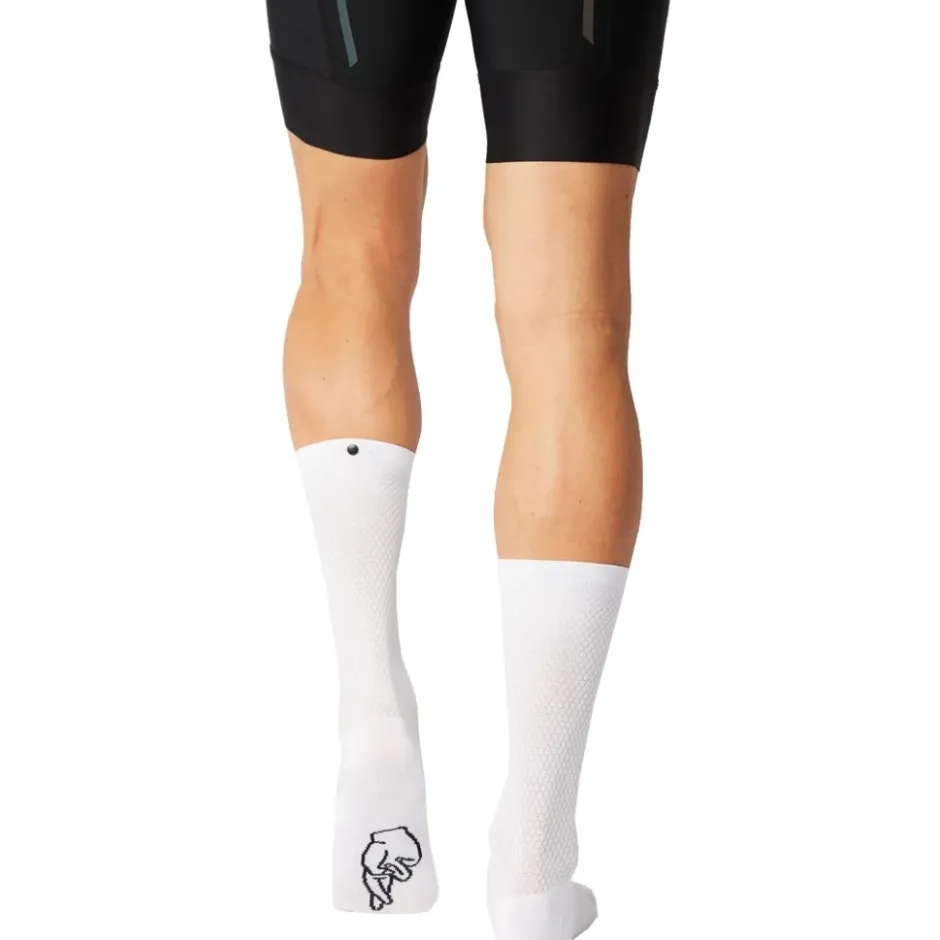Fietssokken < FINGERSCROSSED Aero Soft Fietssokken - Wit