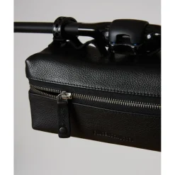 FINGERSCROSSED Leather Handlebar Stuurtas - Zwart