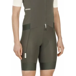 FINGERSCROSSED Road Windvest Dames - Olijf