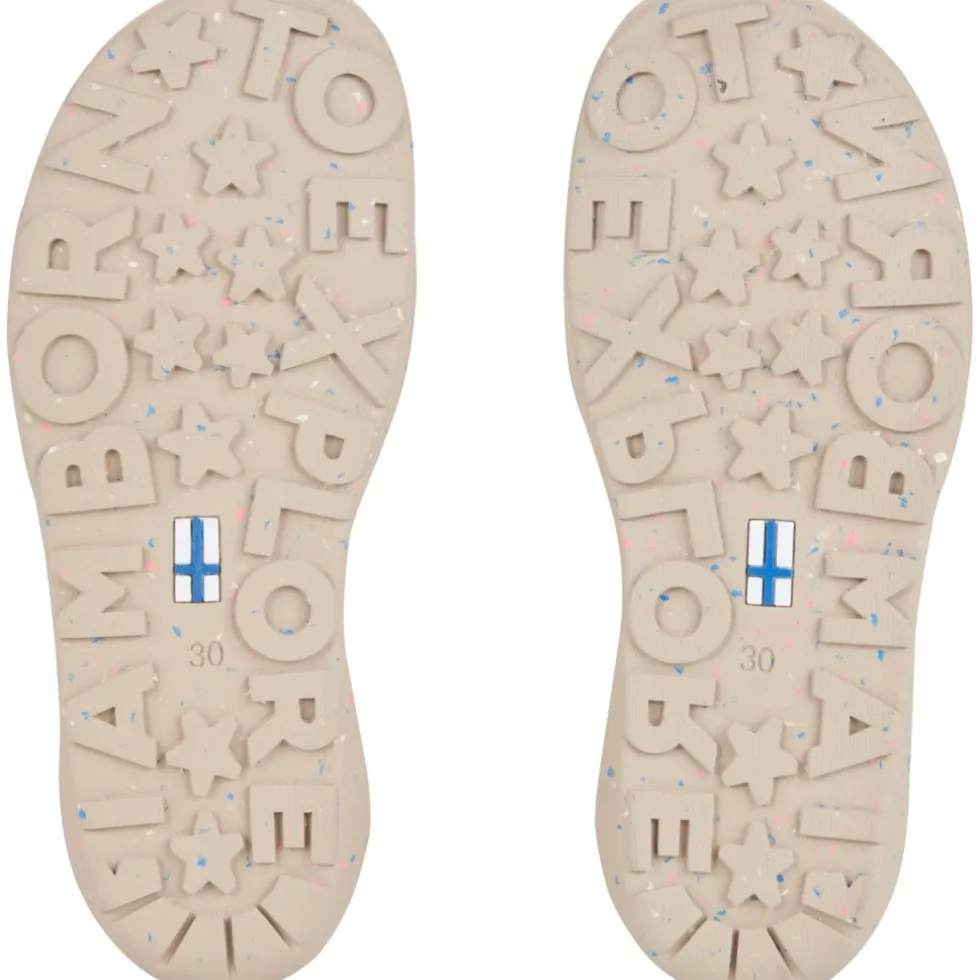 Finkid ILVES Winter Barefoot Schoenen Kinderen - dark sage