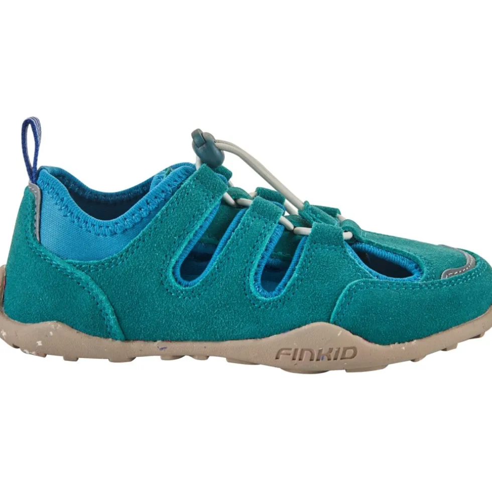 Finkid SANKARI Barefoot Sandalen Kinderen - deep jungle/mosaic
