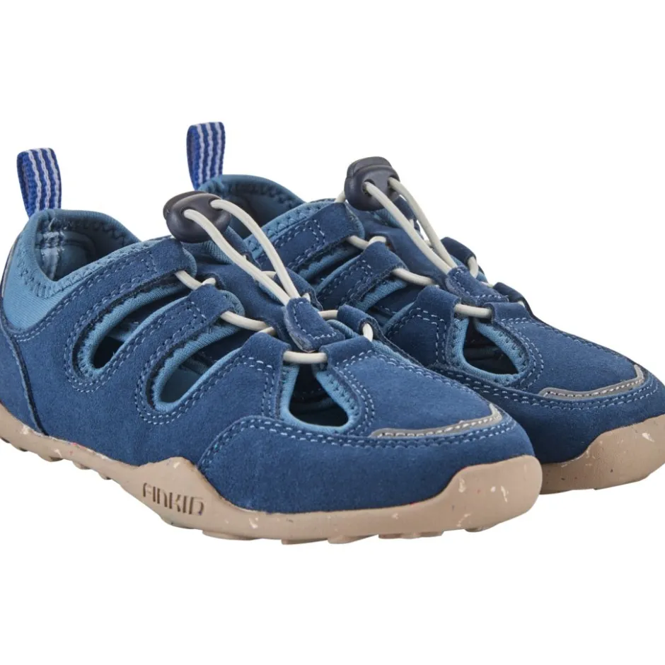 Barefoot Schoenen|Barefoot Schoenen < Finkid SANKARI Barefoot Sandalen Kinderen - denim/dove