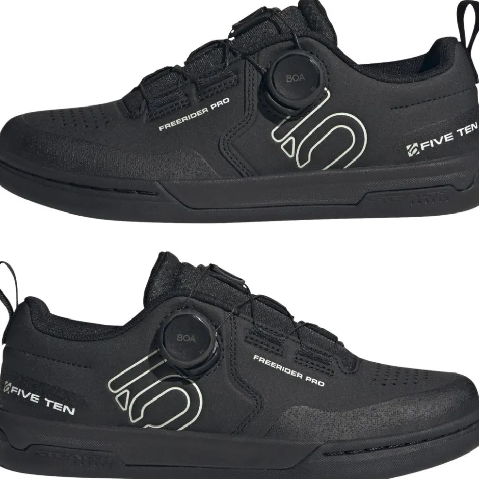 Mtb-Schoenen|Mtb-Schoenen < Five Ten Freerider Pro Boa MTB-Schoenen Dames - Core Black / Linen Green / Footwear White