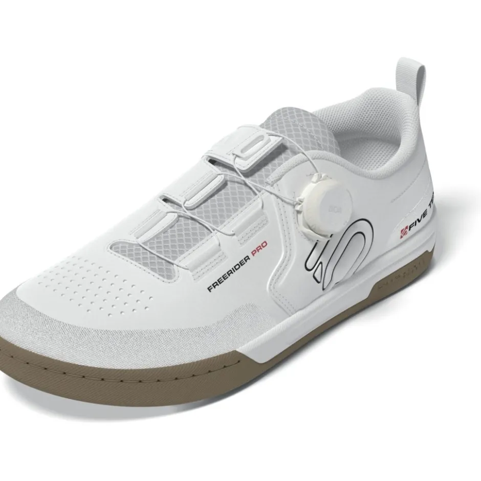 Mtb-Schoenen|Mtb-Schoenen < Five Ten Freerider Pro Boa MTB-Schoenen Heren - Footwear White / Core Black / Red