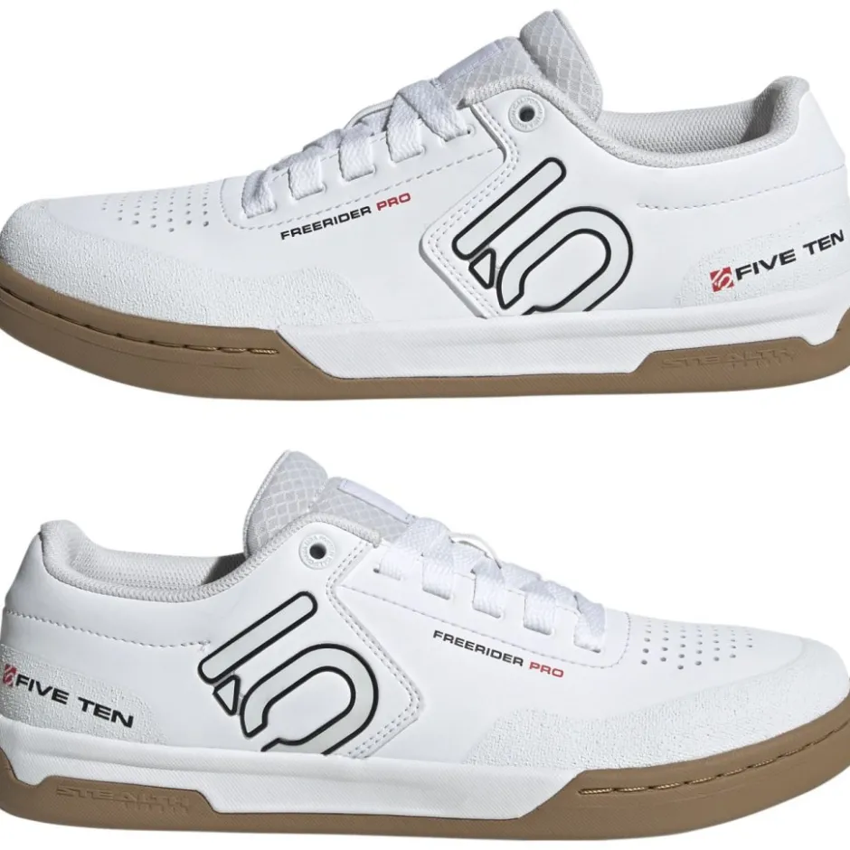 Mtb-Schoenen|Mtb-Schoenen < Five Ten Freerider Pro MTB-Schoenen Heren - Ftwr White / Core Black / Red