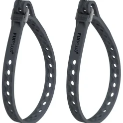 FixPlus Nano/Slim Fit Strap Elastische Band 30cm - 2 Stück - donkergrijs