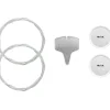 Accessoires < Fizik Decos Boa Kit LI2 - Draaisluitingsset - white