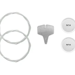 Accessoires < Fizik Decos Boa Kit LI2 - Draaisluitingsset - white