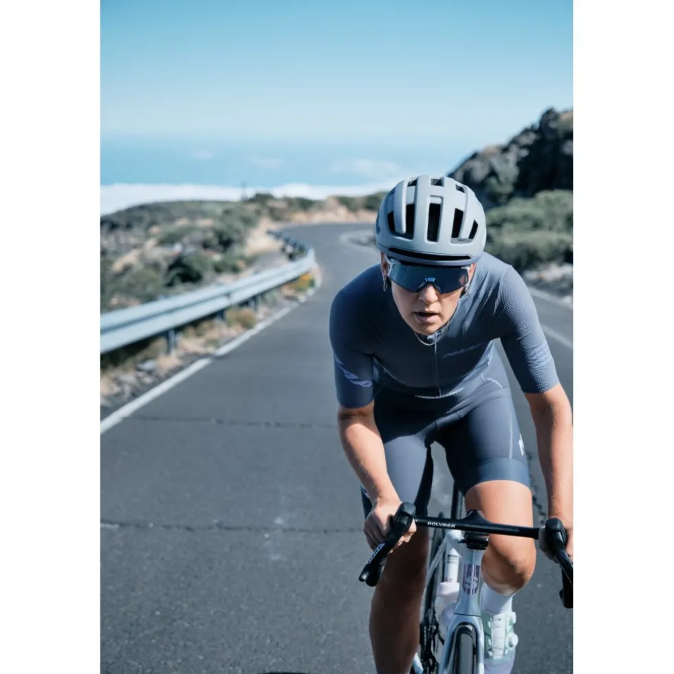Fizik Kyros Racefietshelm - grey-lavander