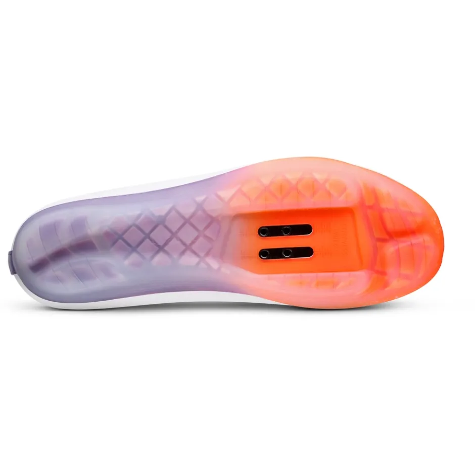 Klikschoenen|Wielrenschoenen < Fizik Tempo Beat Racefietsschoenen Unisex - wit/oranje
