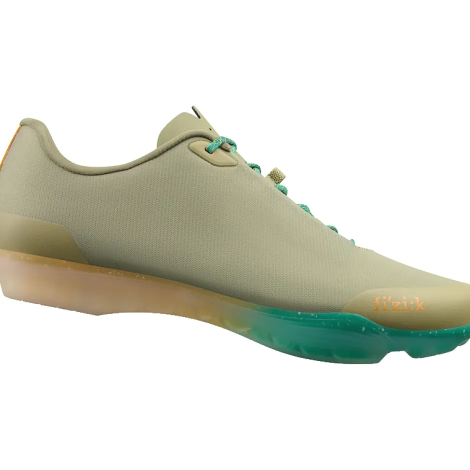 Wielrenschoenen|Wielrenschoenen < Fizik Tempo Beat Racefietsschoenen Unisex - sage green/desert