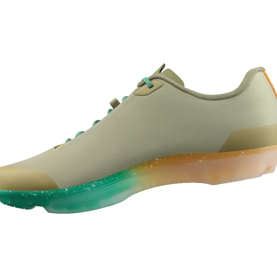 Wielrenschoenen|Wielrenschoenen < Fizik Tempo Beat Racefietsschoenen Unisex - sage green/desert