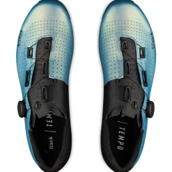 Fizik Tempo Decos Carbon Iridescent Racefietsschoenen Unisex - blauw