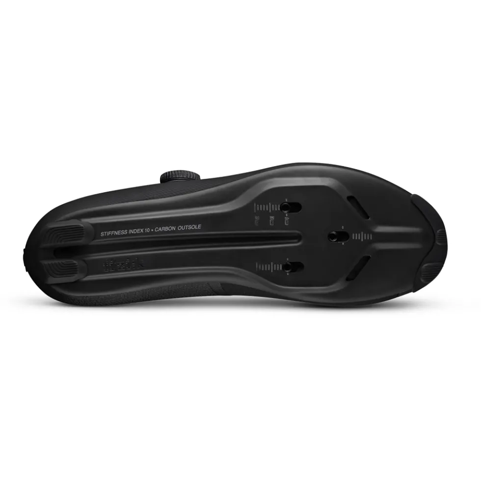 Fizik Tempo Decos Carbon Racefietsschoenen Unisex - Wide - zwart/zwart