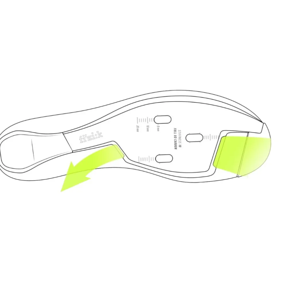 Fizik Tempo Decos Carbon Racefietsschoenen Unisex - Wide - zwart/zwart