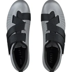 Wielrenschoenen|Wielrenschoenen < Fizik Tempo Powerstrap R5 Racefietsschoenen Unisex - Reflecterend grijs/zwart