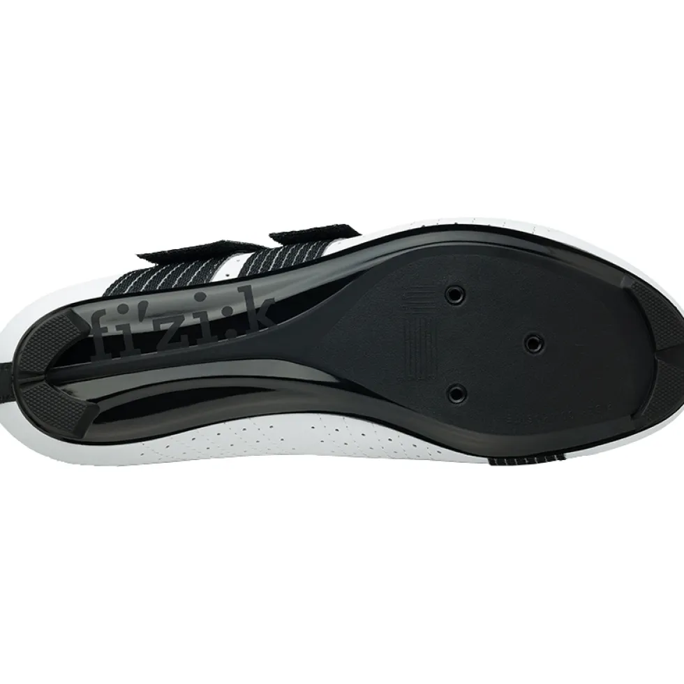 Fizik Tempo Powerstrap R5 Racefietsschoenen Unisex - wit/zwart