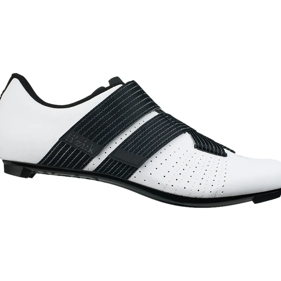 Fizik Tempo Powerstrap R5 Racefietsschoenen Unisex - wit/zwart