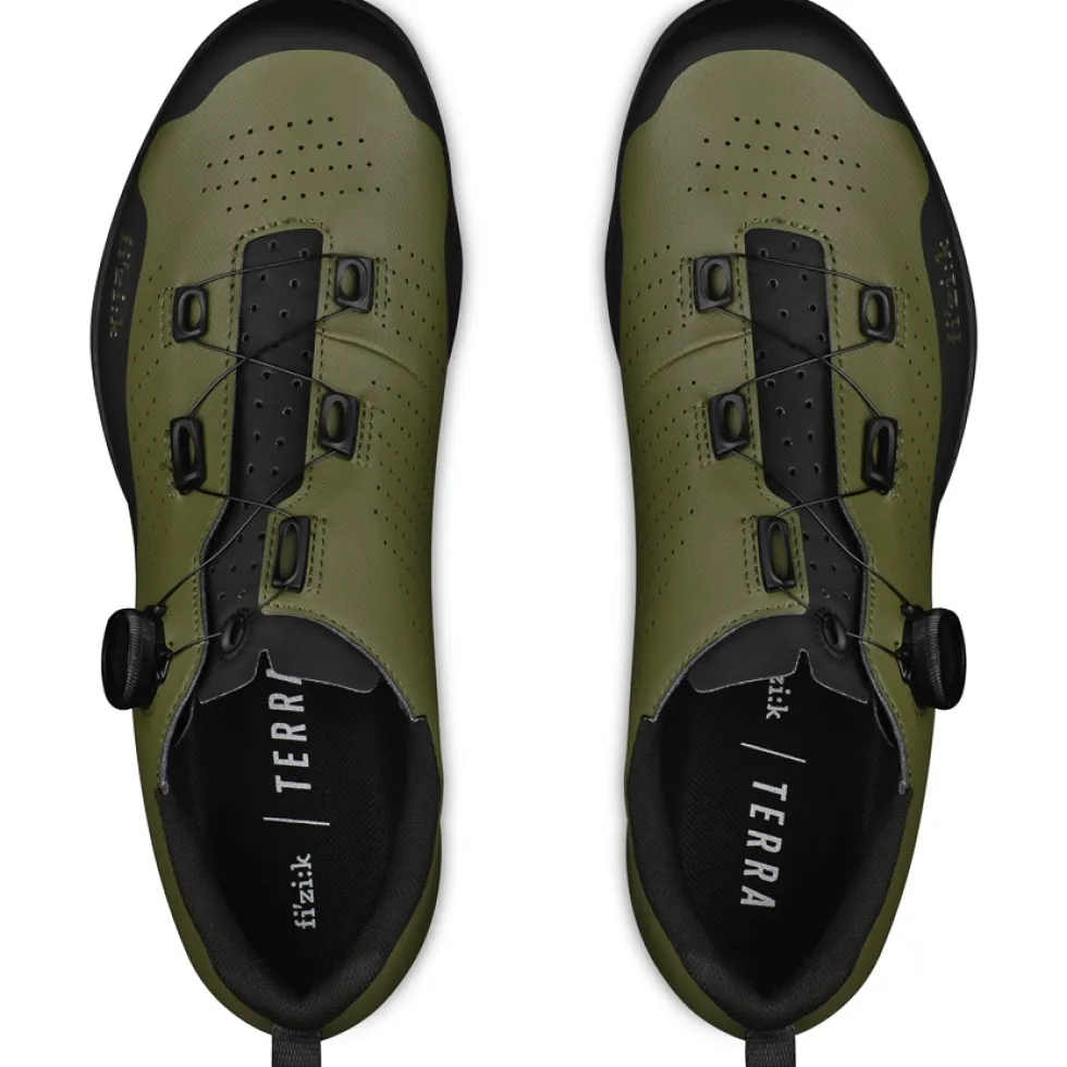 Fizik Terra Atlas MTB-Schoenen Unisex - army/black