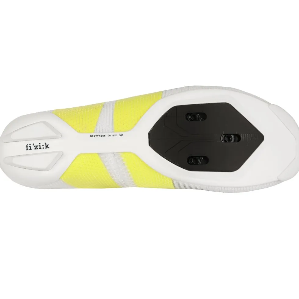 Fizik Vento Vega Carbon Racefietsschoenen - white/yellow fluo