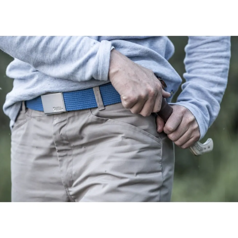Fjällräven Canvas Riem - zwart