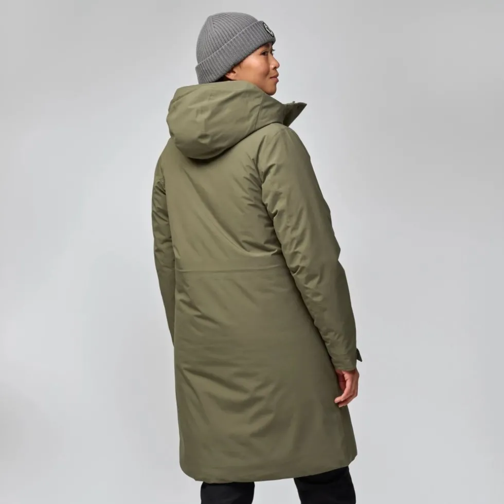 Fjällräven HC Hydratic Padded Parka Dames - fossil