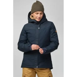 Jacks < Fjällräven Stina Padded Jas Dames - port