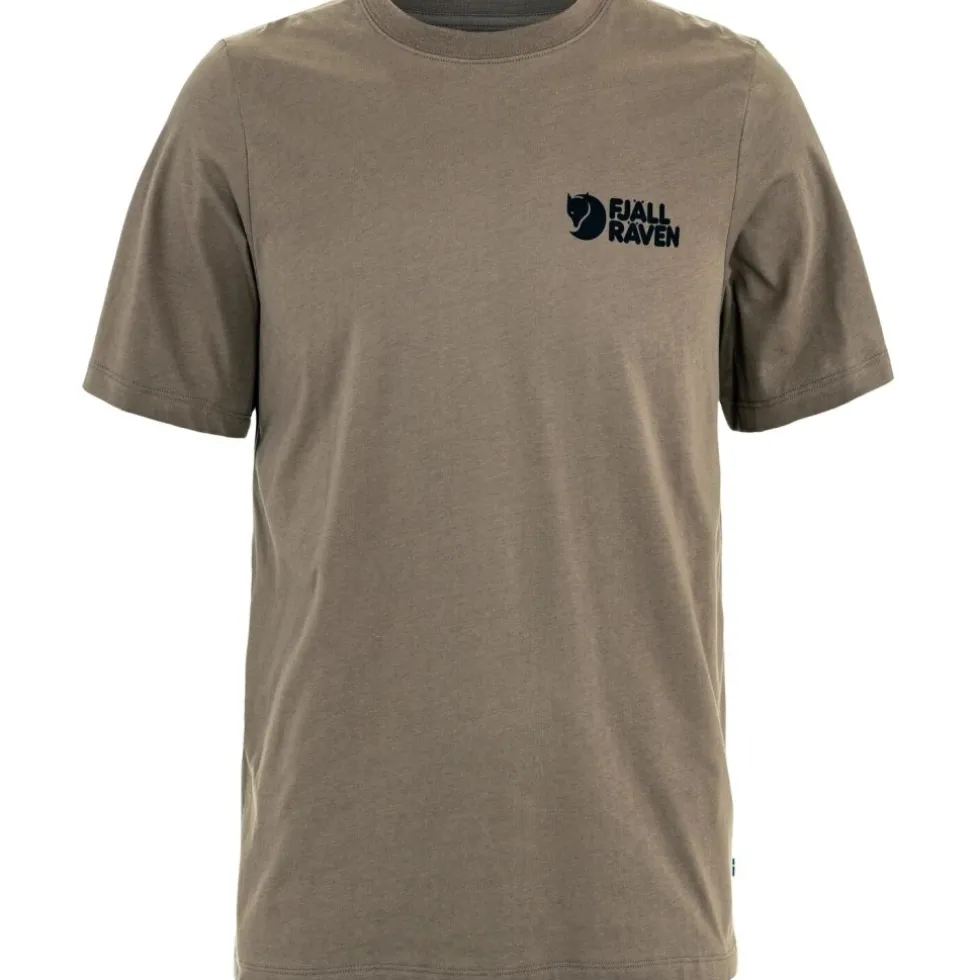 Fjällräven Swedish Forest T-shirt heren - suede brown