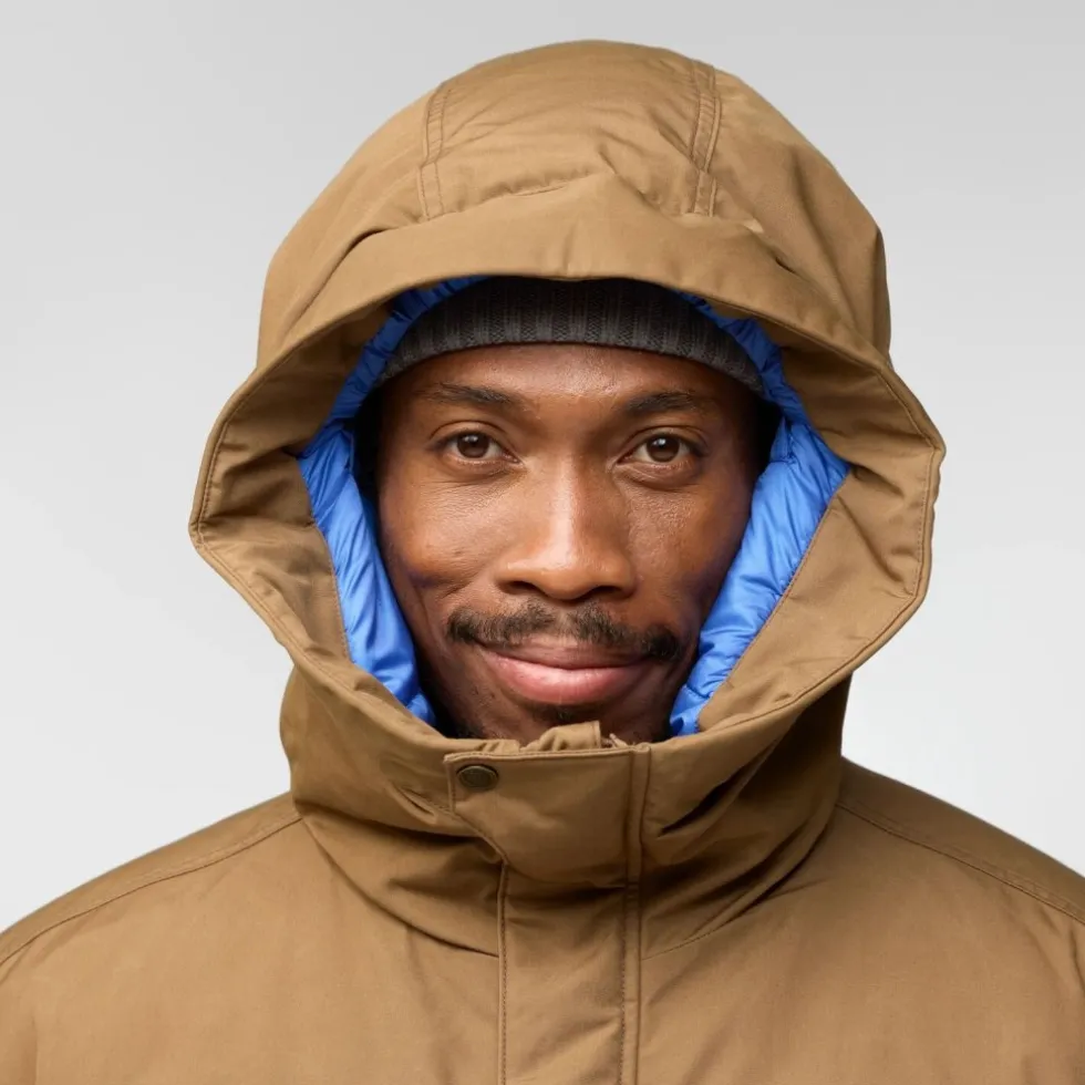 Fjällräven Övik Padded Jas Heren - laurel green