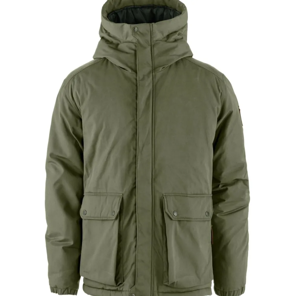 Fjällräven Övik Padded Jas Heren - laurel green