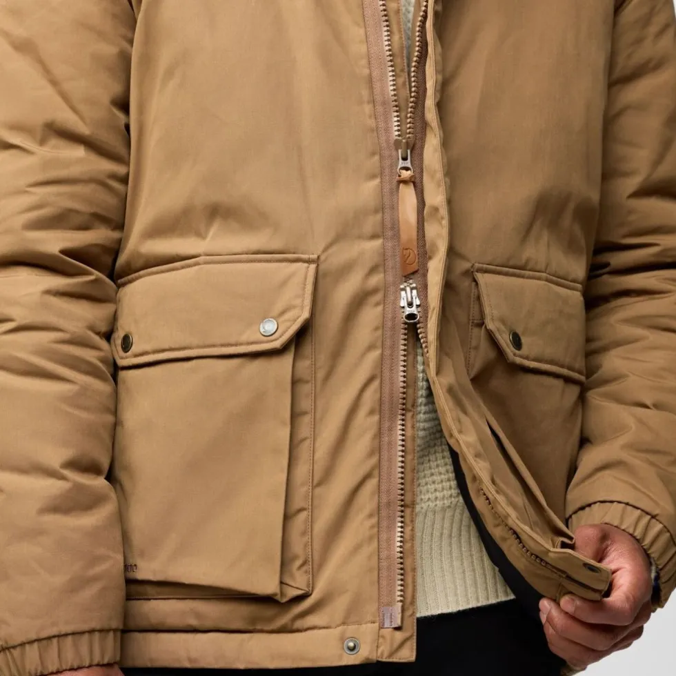 Fjällräven Övik Padded Jas Heren - wood brown