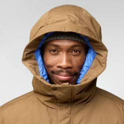 Fjällräven Övik Padded Jas Heren - wood brown
