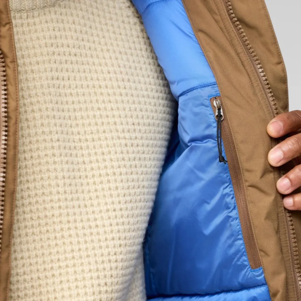 Fjällräven Övik Padded Jas Heren - wood brown