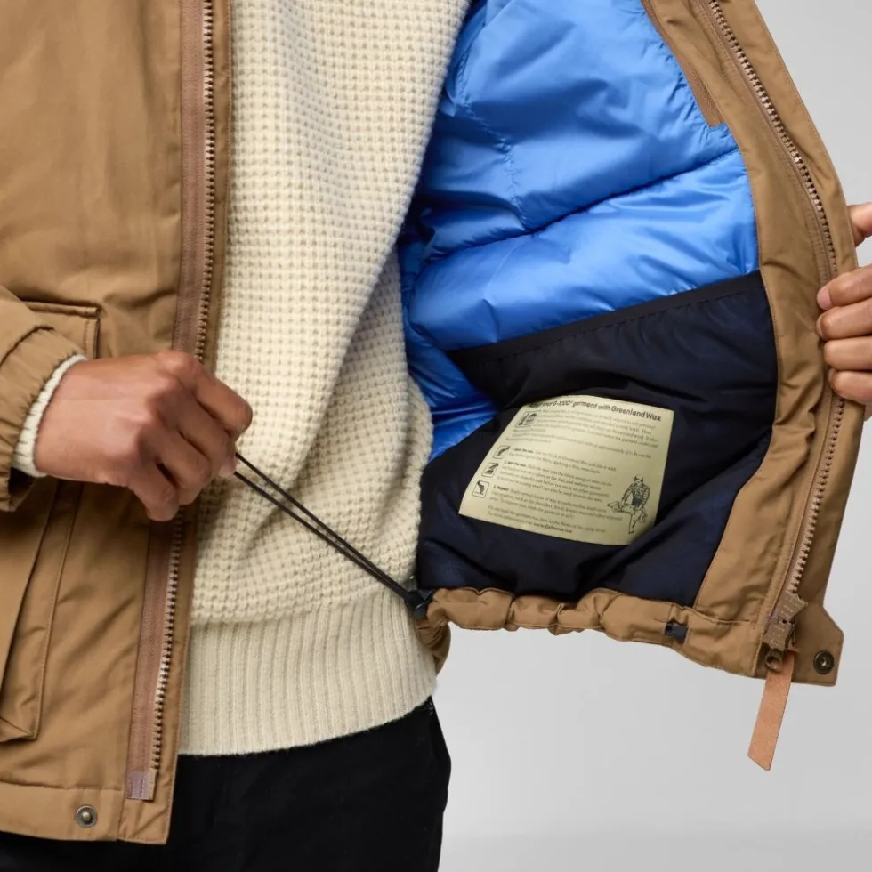 Fjällräven Övik Padded Jas Heren - dark navy