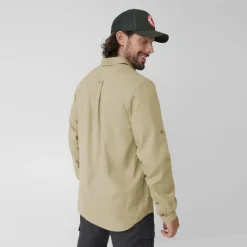 Fjällräven Övik Travel Hemd met lange mouwen Heren - dark navy