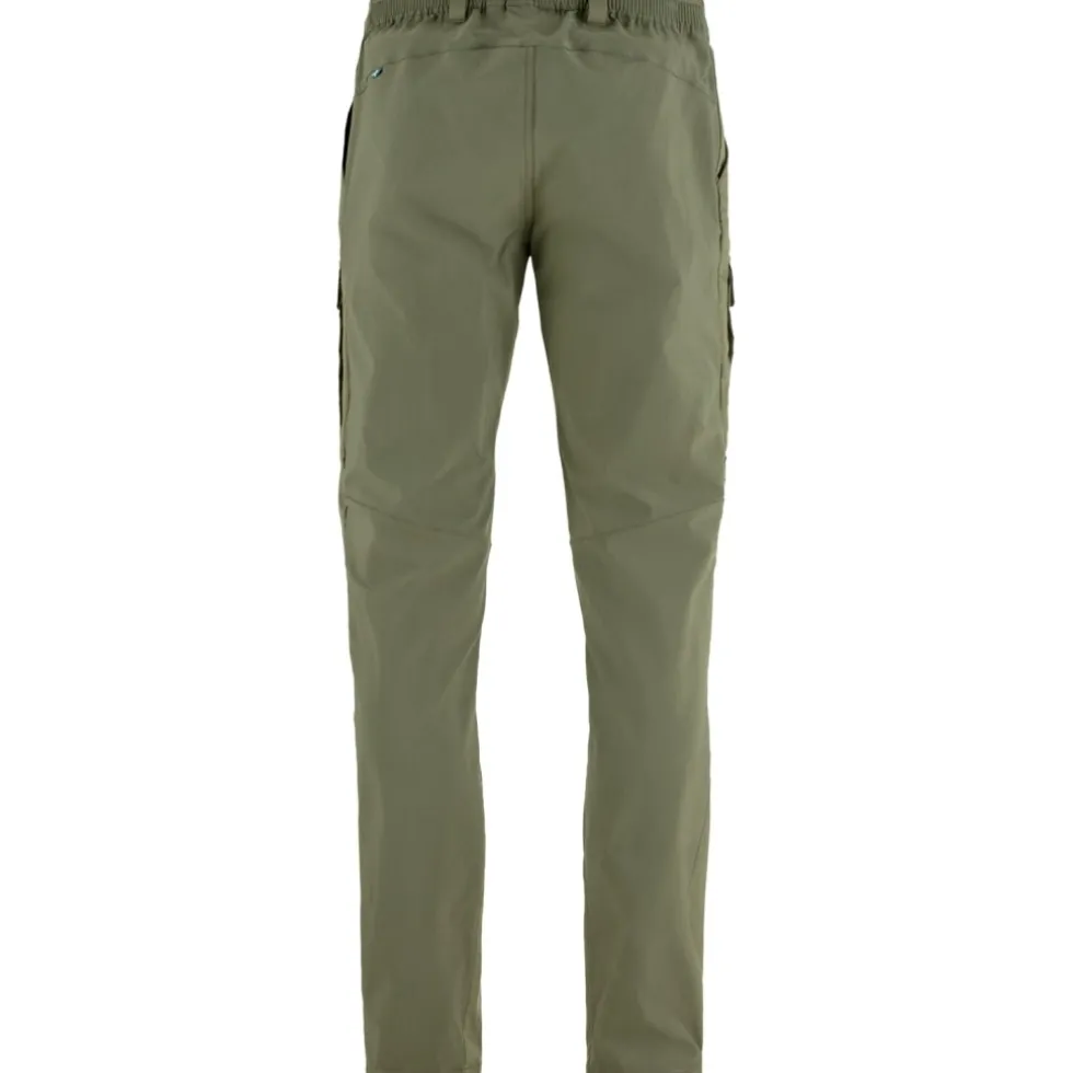 Fjällräven Abisko Hybrid Trail Wandelbroek Heren - Regular - laurel green