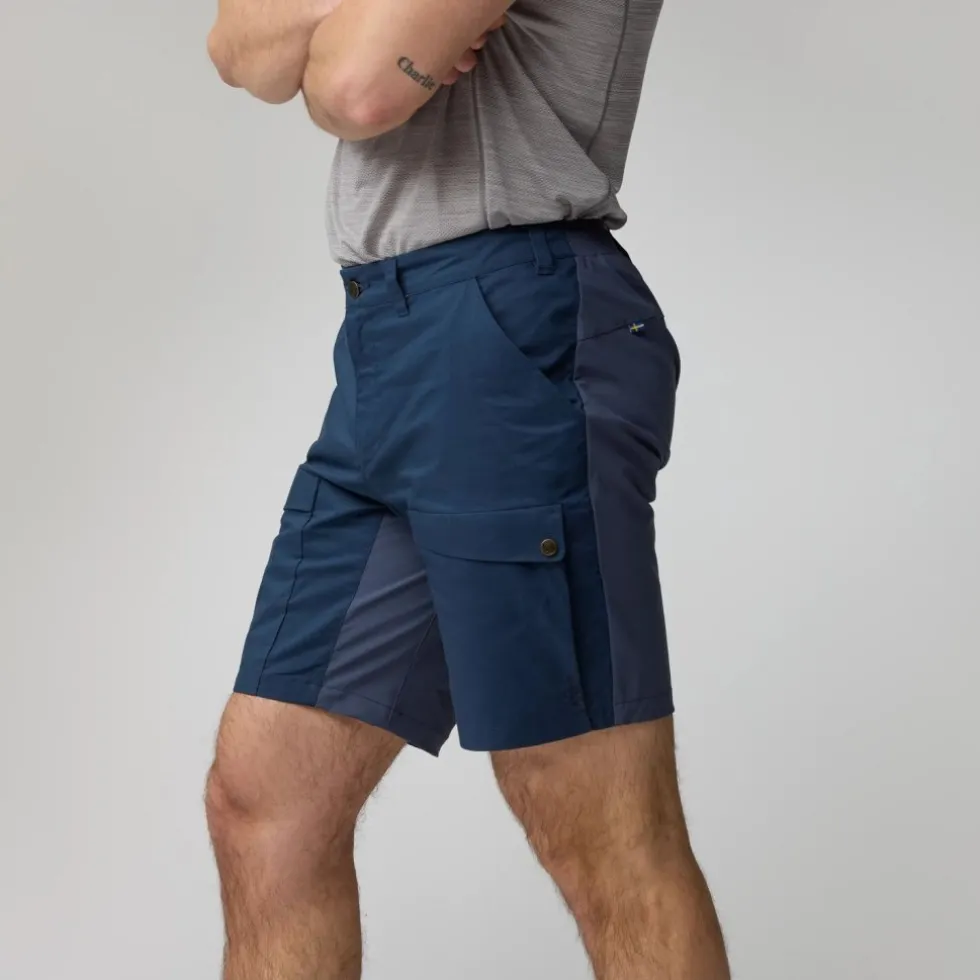 Fjällräven Abisko Hybrid Trail Shorts Heren - navy