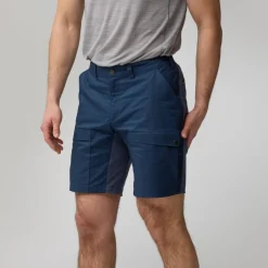 Fjällräven Abisko Hybrid Trail Shorts Heren - navy