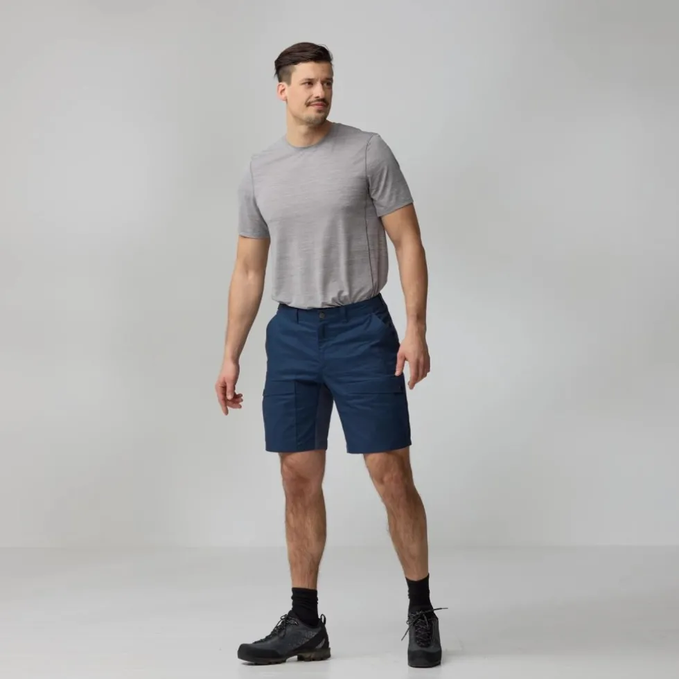 Fjällräven Abisko Hybrid Trail Shorts Heren - navy