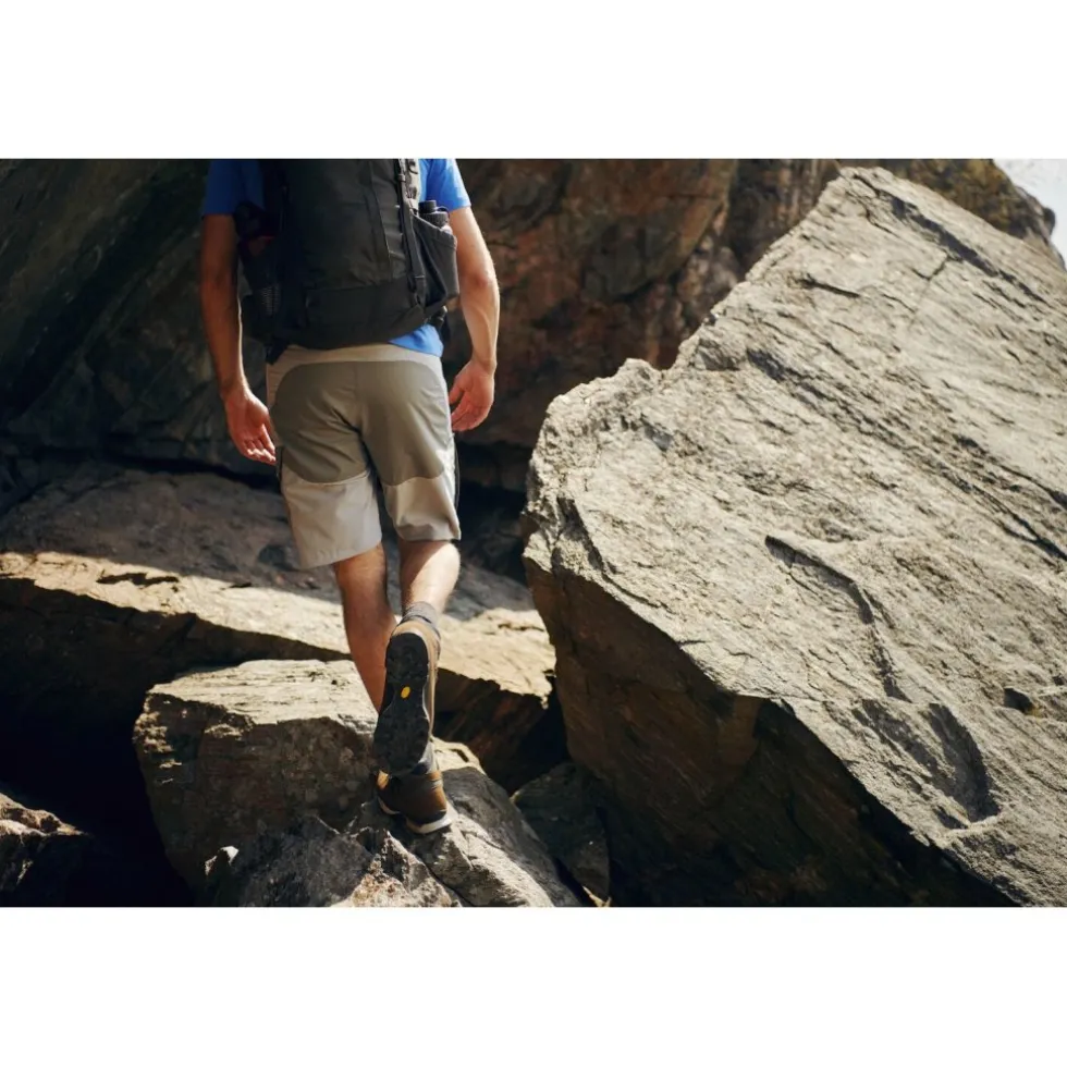 Fjällräven Abisko Midsummer Shorts Heren - fossil-suede brown