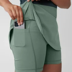 Broeken & Rokken < Fjällräven Abisko Midsummer Skort Dames - patina green