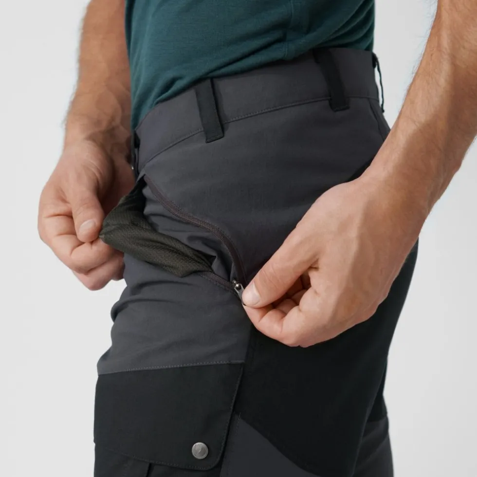 Fjällräven Abisko Midsummer Zip Off Broek Heren - Regelmatig - indigo blue-dark navy