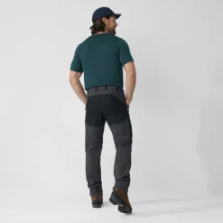 Fjällräven Abisko Midsummer Zip Off Broek Heren - Lang - savanna-light olive