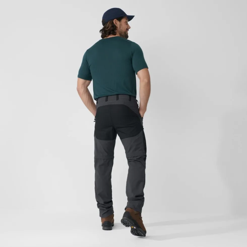 Fjällräven Abisko Midsummer Zip Off Broek Heren - Lang - savanna-light olive