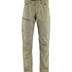 Fjällräven Abisko Midsummer Zip Off Broek Heren - Lang - savanna-light olive