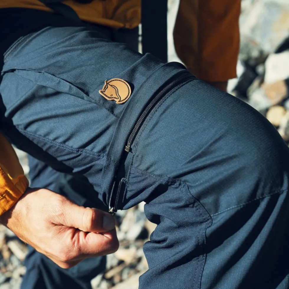Fjällräven Abisko Midsummer Zip Off Broek Heren - Lang - savanna-light olive