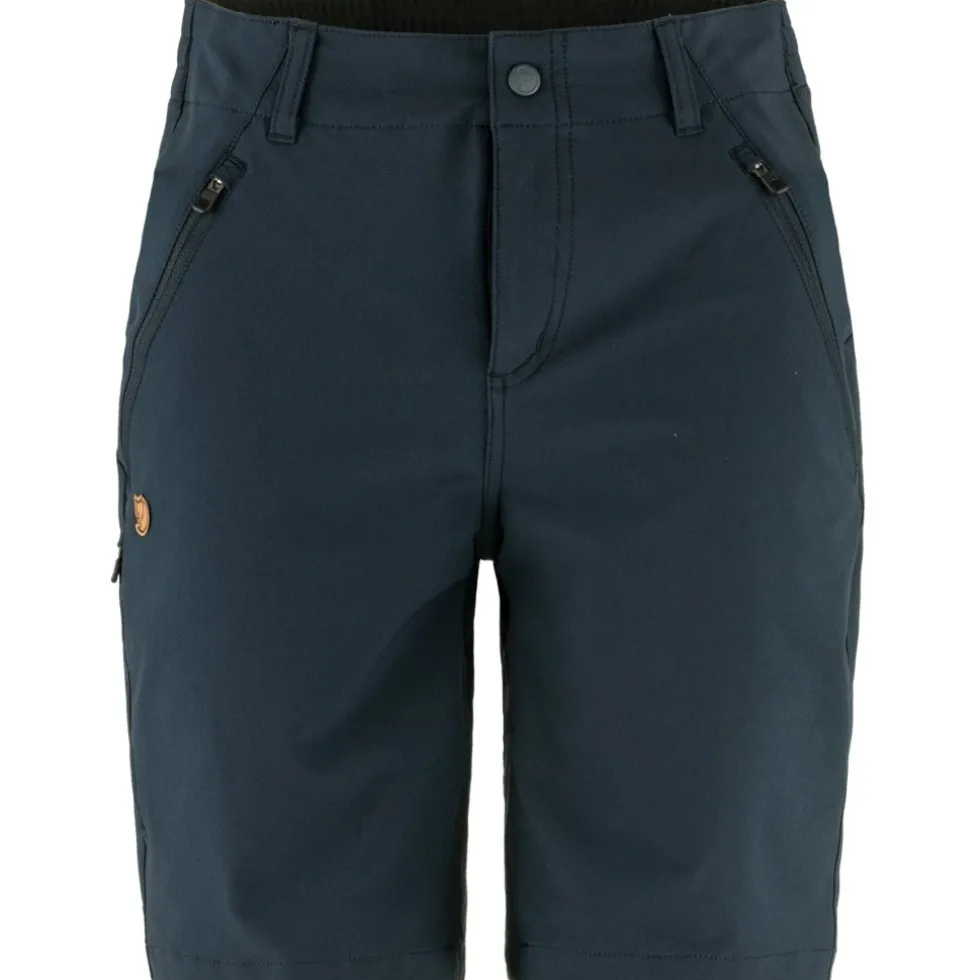 Fjällräven Abisko Trail Stretch Shorts Dames - dark navy